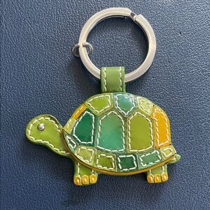 Coach Turtle Keychain